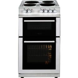 Belling FS50EFDO 50cm Double Oven Electric Cooker in White